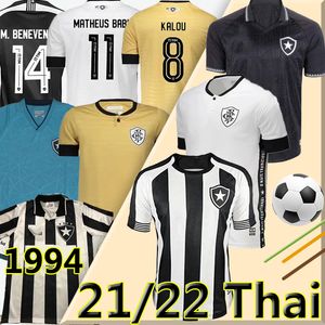 1994 honda achat en gros de 2021 Botafogo fr Soccer Jerseys M Benevenuto Matheus Babi Kalou Honda Victor Luis Away ème gardien de but rétro Chemises de football Enfels à manches courtes