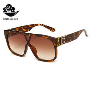 Okulary przeciwsłoneczne Wiosna Mody Projektant Autentyczne Okulary Duża Rama Odcienie Kobiety Gafas De Sol Boys Chic Outdoor UV400
