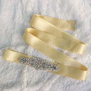 cinturón al por mayor-Cinturones XW55 Frontera transfronteriza Venta de bridales de lujo Rhinestone vestido de novia Cinturón Sello de la cintura PO de la mujer embarazada