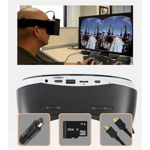 sanal tiyatro gözlükleri toptan satış-VR Gözlük Sanal Gerçeklik Yetişkin Tiyatrosu VR All in One V R Oyun Konsolu A59