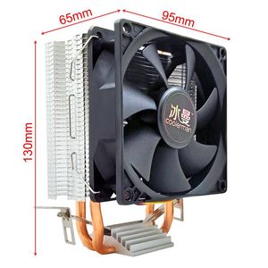 Fans Coolings Snowman CPU Koeler Warmtepijpen Pin PWM mm Intel LGA Koelventilator AM2 AM3 AMD Quiet PC Sink