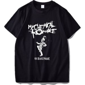My Chemical Romance T shirt Letter Print Men Women Fashion Cotton Oversized T shirts Kids Boy Hip Hop Tees Tops Black Clothes