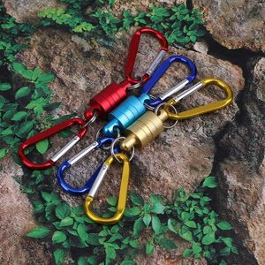 Stainless Steel Carp Fishing Swivels Snap Magnet Buckle Fly Fishing Magnetic Net Quick Release Lanyard Clip Land Connector Pesca