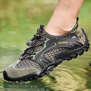 Rivier stroomopwaartse schoenen heren buiten wading cross country running zomer sets van voeten strandschoenen Duiken Sneakers wandelen