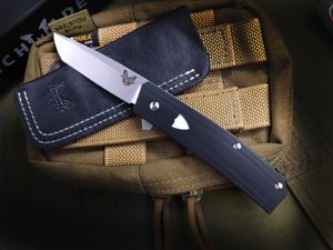 hunt gear großhandel-Großhändler Bench Browning601 Flipper Titan Taschen faltendes C HRC Tactical Camping Jagd Überlebens Messer EDC Tool