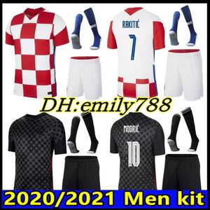 20 Designed for home adult kit Socks Soccer Jersey MODRIC PERISIC RAKITIC MANDZUKIC SRNA KOVACIC Red KALINIC Hrvatska Football Shirt
