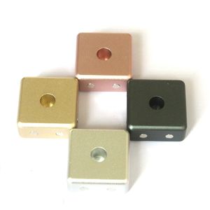 Wholesale atomizer stands resale online - Magnetic Atomizer Metal Base Display Aluminum Holder Strong Magnet Stand for Atomizers E Cigarette No Screw thread DHL Free