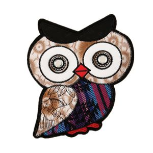 Wholesale owl clothing accessories for sale - Group buy Clothing Accessories owl shape embroidered patch Sewing Tools