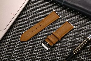 Designer Luxury Smart Straps Gift Watchbands for Apple Watch Band 42mm 38mm 44mm iwatch 1 2 3 4 5 bands Leather Bracelet Wristband Print Stripes watchband -D08 on Sale