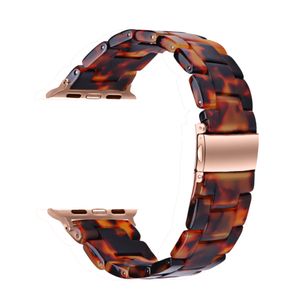 iwatch bands 42mm men al por mayor-Banda de resina de reloj de Apple mm mm mm mm pulseras de reemplazo con estilo para iWatch Series SE mujeres mujeres