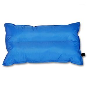 Wholesale self inflatable pillow resale online - Outdoor Pads Self inflatable Pillow Travel Portable Single Person Can Flush Blow Air Large Folding Househ1