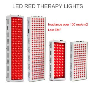 rotlicht-timer großhandel-Großhandel RLT IFR Panel Rote LED Lichttherapiegerät Ganzkörper Hautschmerzlinderung tief nm in der Nähe von Infrarot nm Watt w W mit Timer