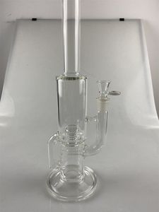 Hookah Glass Bong Bottle Recycler mm Joint Rökning Rör oljeplattor