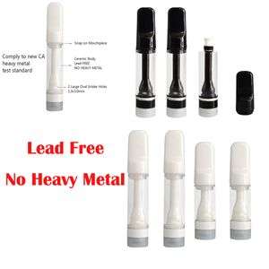 Lead Free Full Ceramic Vape Cartridges Oil Cartridge ml ml ml Carts Thread Disposable Vapes E Cigs Custom Packaging OEM