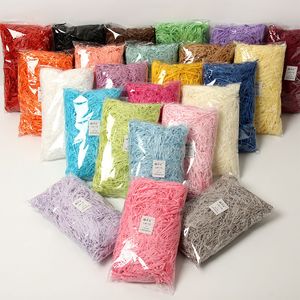 100g Colorful Gift Wrap Shredded Crinkle Paper Raffia Candy Boxes DIY Gifts Box Filling Material Wedding Marriage Home Decoration p2