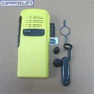 sarı telsizler toptan satış-Walkie Talkie Oppxun Sarı Kabuk Motorola GP328 Pro5150 GP340 Radyo Aksesuarları Shell1