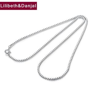 Łańcuch Chains Chain Pure Sterling Silver mm Grube Naszyjnik Wisiorek Biżuteria dla mężczyzn Kobiety Bijoux Femme Przyjazd N02