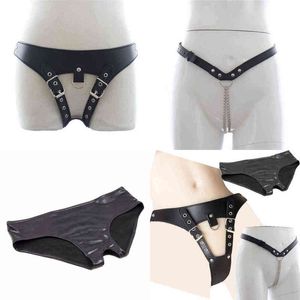 Nxy kuisheidsapparaat vrouwelijke riem broek bdsm bondage staal geketend speelgoed voor vrouw volwassen sex shop fetish harnassen erotische latex