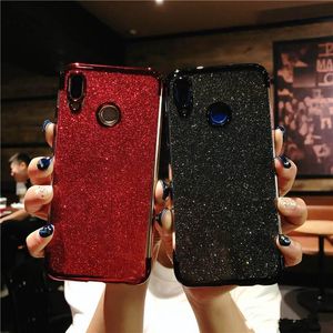 Wholesale y6 for sale - Group buy Glitter Bling in Soft TPU Plating Case For Huawei P8 P20 Nova i Mate Pro Lite Y5 Y6 Y7 Prime Y9 Honor X Max P Smart