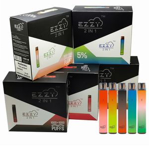 Ezzy Super in Disposable Vape E Cigarette Kits in1 DisposableDevice Puffs ml Pod two Vaping Experience With One Pen