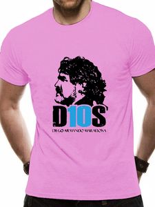 argentina futbol tişörtleri toptan satış-Diego Armando Maradona Arjantin Napoli Futbol Disi Idol Legend Tee Nefes Üstleri Gömlek
