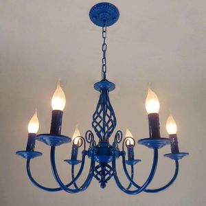 Ljuskronor Medelhavet matsal ljuskrona Traditionell restaurang hängande lampa romantisk europeisk sovrum levande