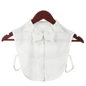 1pc Detachable Lapel Fake Collar Ruffles Lace Cotton Shirt Fake False Collar Blouse Removable False Half Shirt Blouse Ac jllPAt on Sale