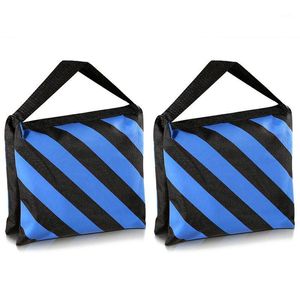 Wholesale light stand heavy duty for sale - Group buy Set of Two Black Blue Heavy Duty Sand Bag Photography Studio Video Stage Film Sandbag for Light Stands Boom Arms Tripods1