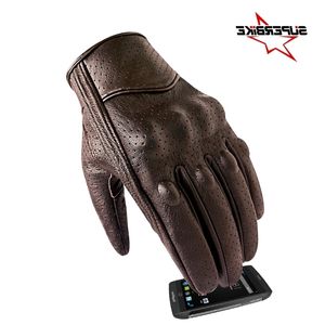 8799New Motorcycle Gloves Men Touch Screen Leather Electric Glove Cycling Full Finger Motorbike Moto Bike Motocross Luvas Sale