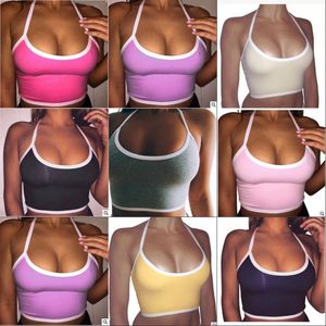 Wholesale super sport bra for sale - Group buy Solid Color Cloth Women Bra Summer Autumn Short Vest Lady Mini Breathable Top Sports Brassiere Comfortable Maternity Intimates ll G2