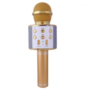 Microfoons Bluetooth KTV Draadloze Karaoke Handheld Microfoon USB speler Micluider Draagbare Kerstmis Verjaardag Home Party