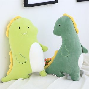 ingrosso ricordi d'amore-Keepsakes creativo cartone animato morbido coppia di dinosauro peluche giocattolo bella bambola ripiena carina sonno cuscino per bambini regali di compleanno H1