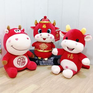 chinese new year ox plush toy