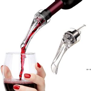decantadores de vinho mágicas venda por atacado-Criativo Olecranon Vinho Pourer Home Bar Ferramentas Vinhos Vermelhos Aerating Ferramador Mini Magic Acrílico Filter Decanter RRA11191
