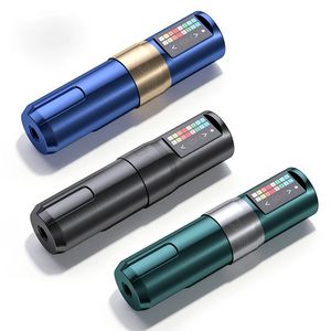Latest Wireless Tattoo Machine Fast Charging mAh Lithium Battery Strong Motor Professional Tattoo Pen Set