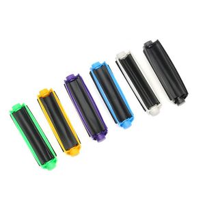 110mm Rolling Machine Opp Bag Package Plastic Manual Cigarette Maker Hand Tobacco Roller Smoking Paper Smoke Accessories