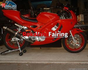 Bodywork Fairings för Honda CBR600 F3 Full röd ABS CBR600F3 Motorcykel Fairing Kit formsprutning
