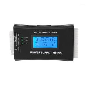 Wholesale 24 computers for sale - Group buy 2020 New Digital LCD Power Supply Tester Multifunction Computer Pin Sata LCD PSU HD ATX BTX Voltage Test Source1