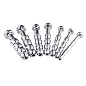 New Arrival Urethral Dilatation Matel Catheters Anal Beads For Male Sex Toy Butt Plug mm Penis Stimulation Horse Eye Stick