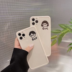 Wholesale iphone lovers resale online - Lovers photo frame mobile phone cases iPhone pro Max all inclusive fall proof soft case XR for plus BY DHL