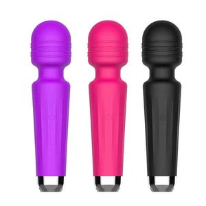 büyük kadın seks oyuncakları toptan satış-NXY Vibratörler USB Şarj Edilebilir Büyük Mastürbasyon Av Stick Kadın Yetişkin Vibratör Seks Oyuncakları Kadın
