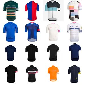 Wholesale rapha short sleeve resale online - 2020 RAPHA team Cycling Short Sleeves jersey men summer top Cycling Comfortable Breathable Wear resistant direct sales U20030605