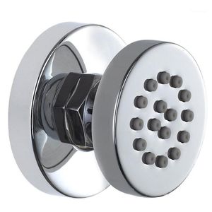 Bathroom Shower Heads Brass Chrome Adjustable Round Massage Spa Body Jet Side Sprayer Shower1