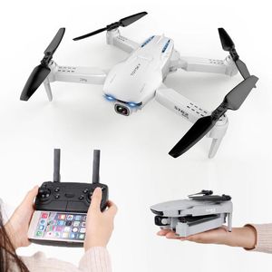 дрон s162. оптовых-Дроны GOOLRC S162 RC Drone с камерой K Мини регулируемый широкоугольный G WiFi GPS жест FPV Quadcopter Dron Folledme VS S167