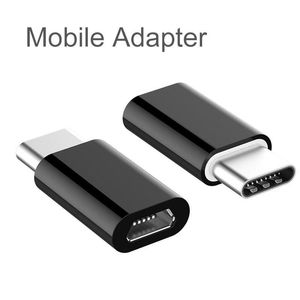 cep telefonu usb şarj cihazı kablosu toptan satış-Cep Telefonu Adaptörleri Tip C USB Kablo Adaptörü Hızlı Şarj Veri Sync Converter Huawei Xiaomi