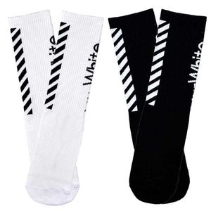Wholesale hip socket resale online - 2pack Hip Hop Off Streetwear White Crew Socks Men Skateboard Street Style Harajuku Skater Sport Socket Drop Men s