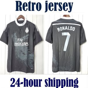 ronaldo real madrid terceira jersey venda por atacado-Retro Real Madrid Third Ronaldo Camisetas de Fútbol Jersey Camisa de futebol Vintage Camiseta