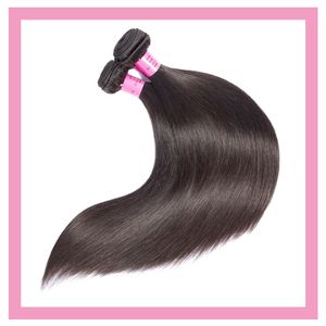 Wholesale pure virgin hair resale online - Peruvian Human Virgin Hair Extensions Two Bundles Straight g piece Pure Natural Color Remy Pieces