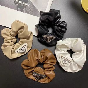 Fashion blogger Lady girl womens Hair Rubber Bands Hairs Scrunchy Ring Clips Elastic Inverted triangle designer Sports Dance Scrunchie Hairband Pony Tails Holder