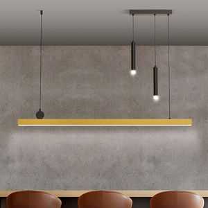 ingrosso barra dei riflettori neri-Spotlight industriale Led Black LED Lampada a sospensione a LED per sala da pranzo Cucina bar Nordic Living Rooom
